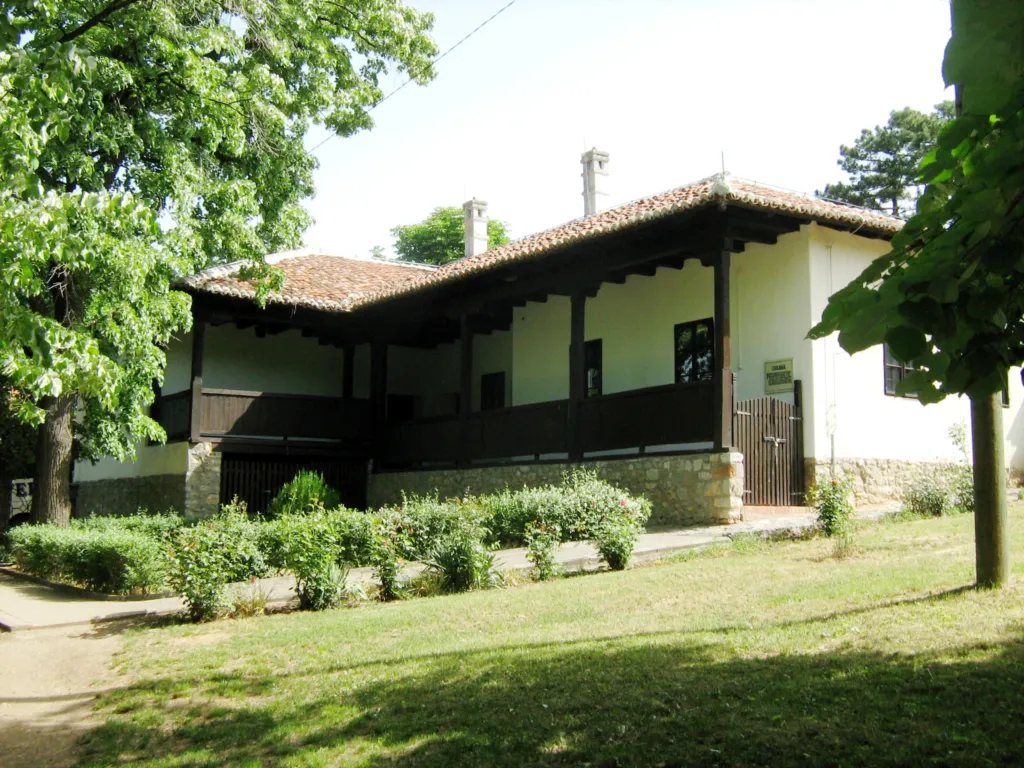 The restored konak house in Karađorđe’s Town in Topola