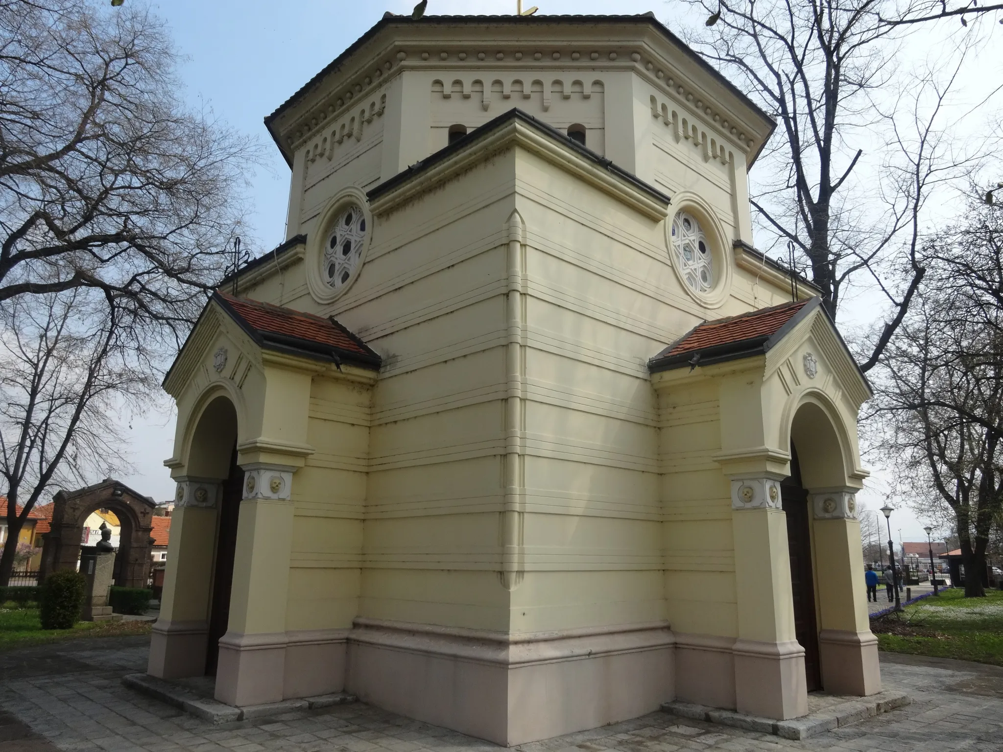 The chapel of the Skull Tower in Niš