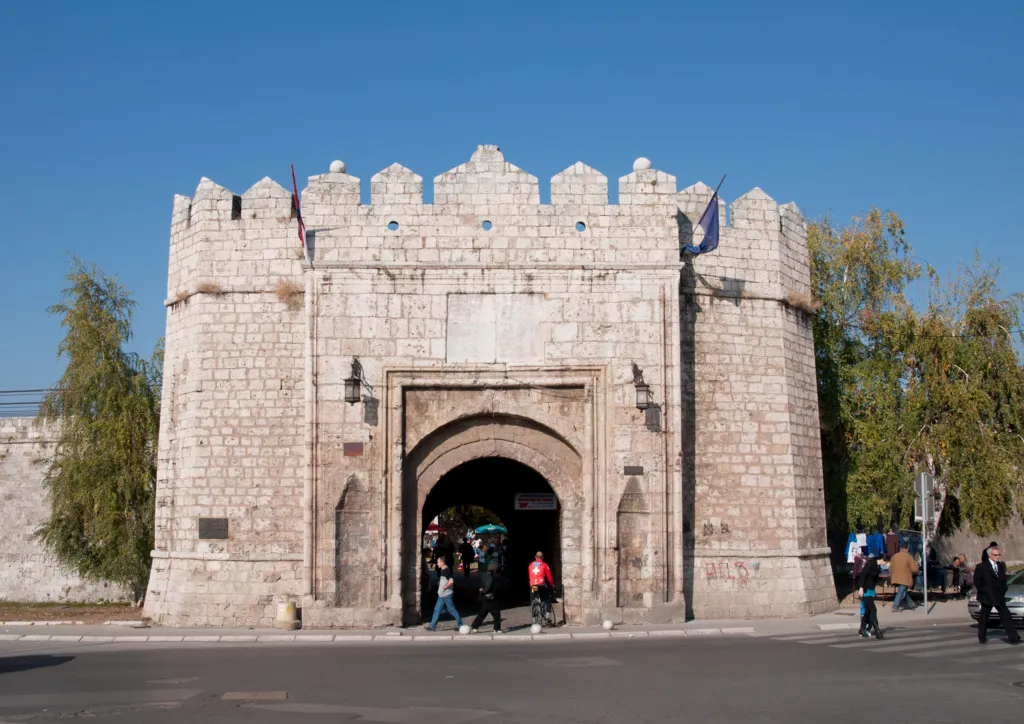 The Stambol Gate, the stone main entrance of Niš Fortress