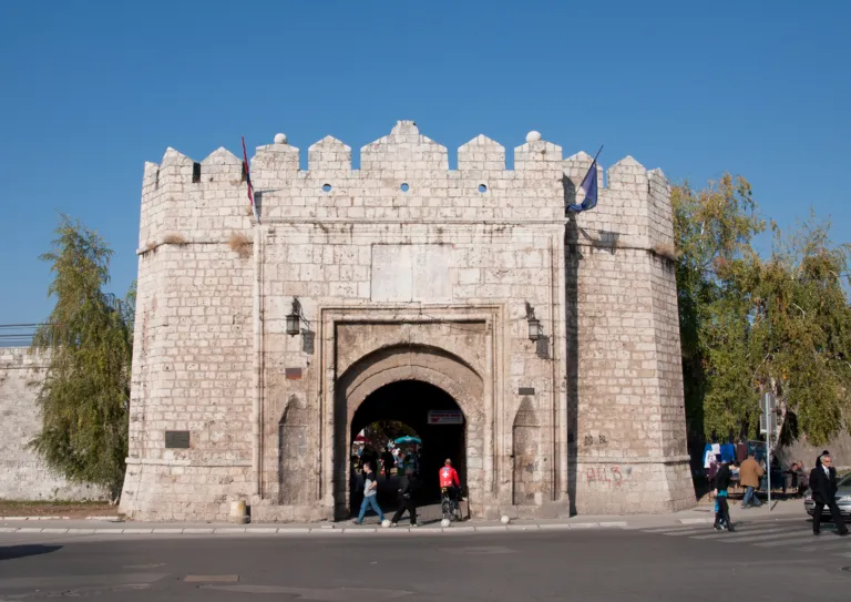 The Stambol Gate, the stone main entrance of Niš Fortress